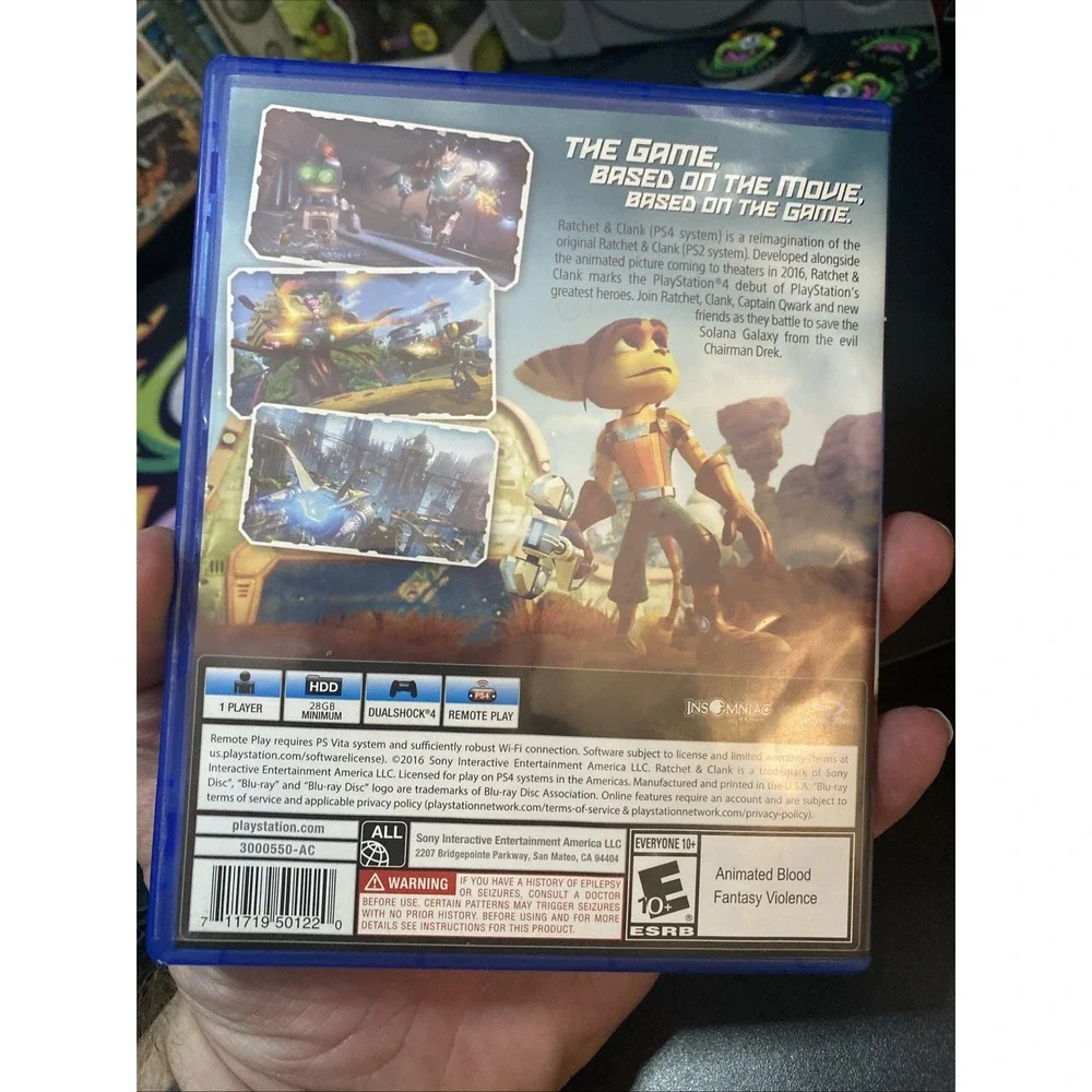 Ratchet & Clank - PlayStation 4 No Manual